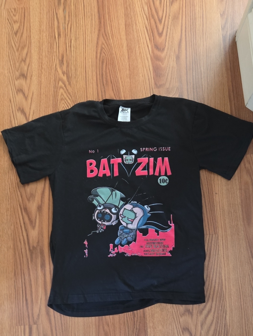 BATZIM Black Invader Zim T-Shirt